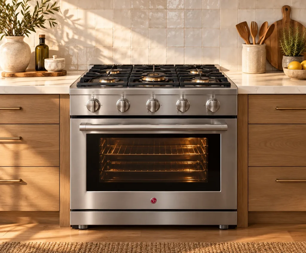 LG range repair in Houston